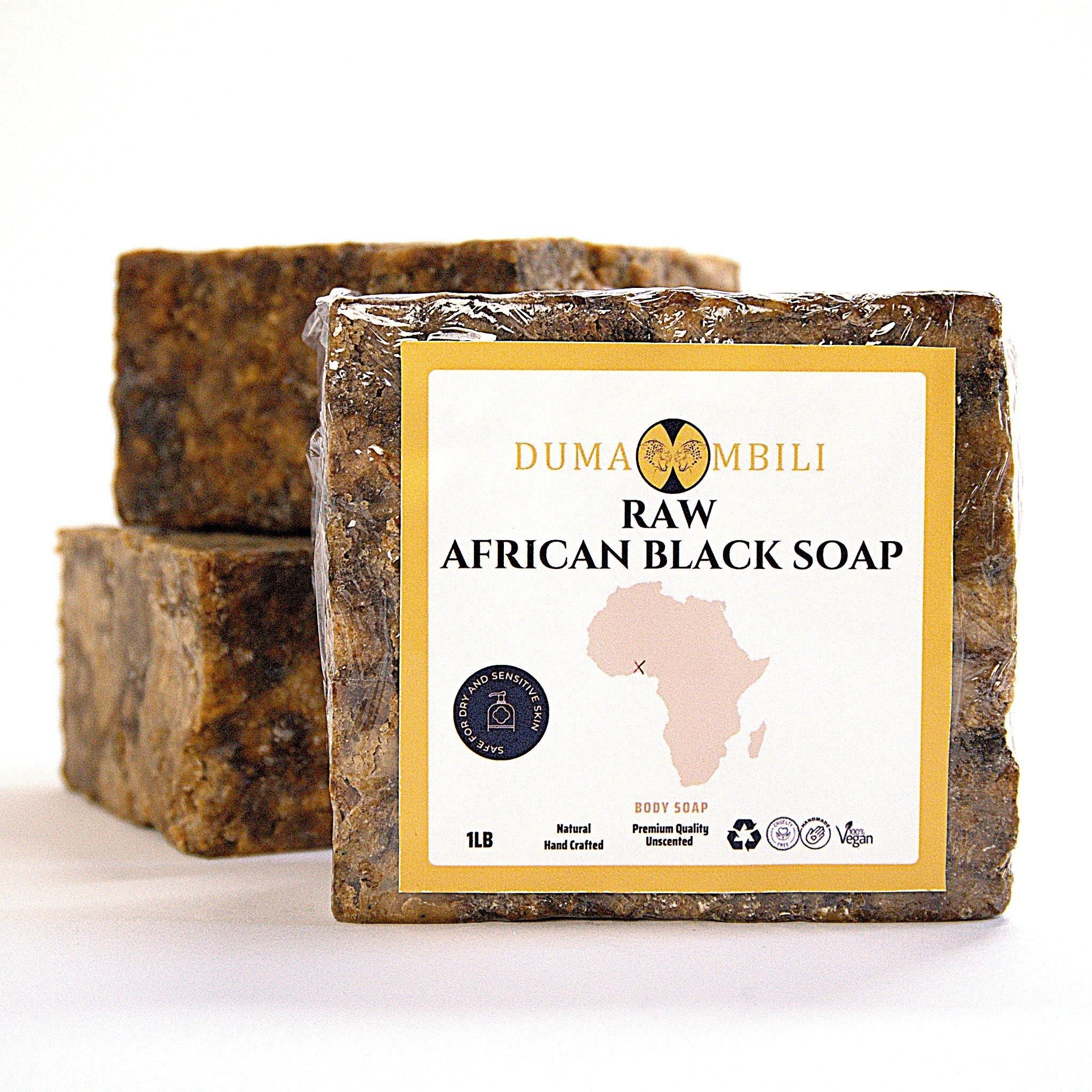 Authentic African Black Soap | Organic Skincare for Clear & Glowing Skin - HERS