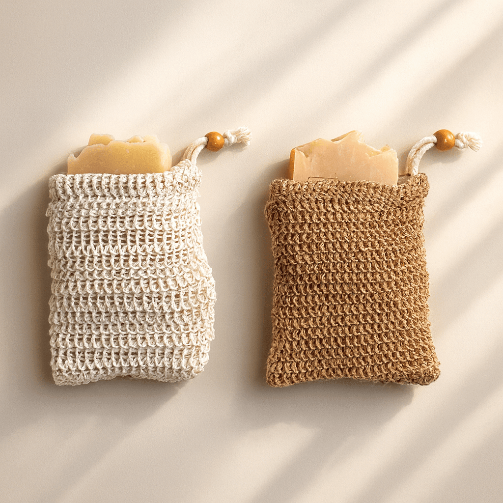 Exfoliating Soap Bag - HERS