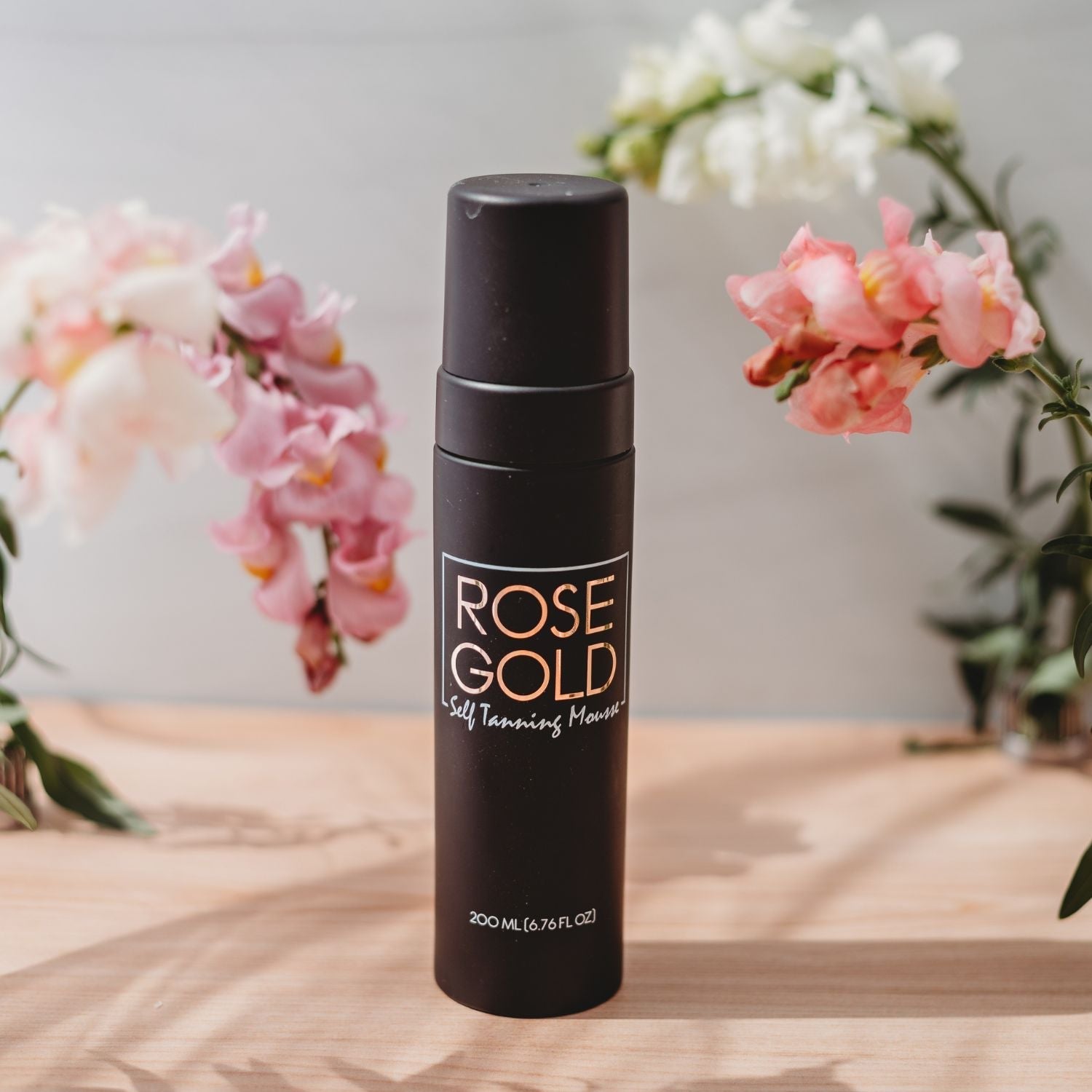 Rapid Rinse Self Tanning Mousse — Dark Neutral Bronze Whipped Foam - HERS