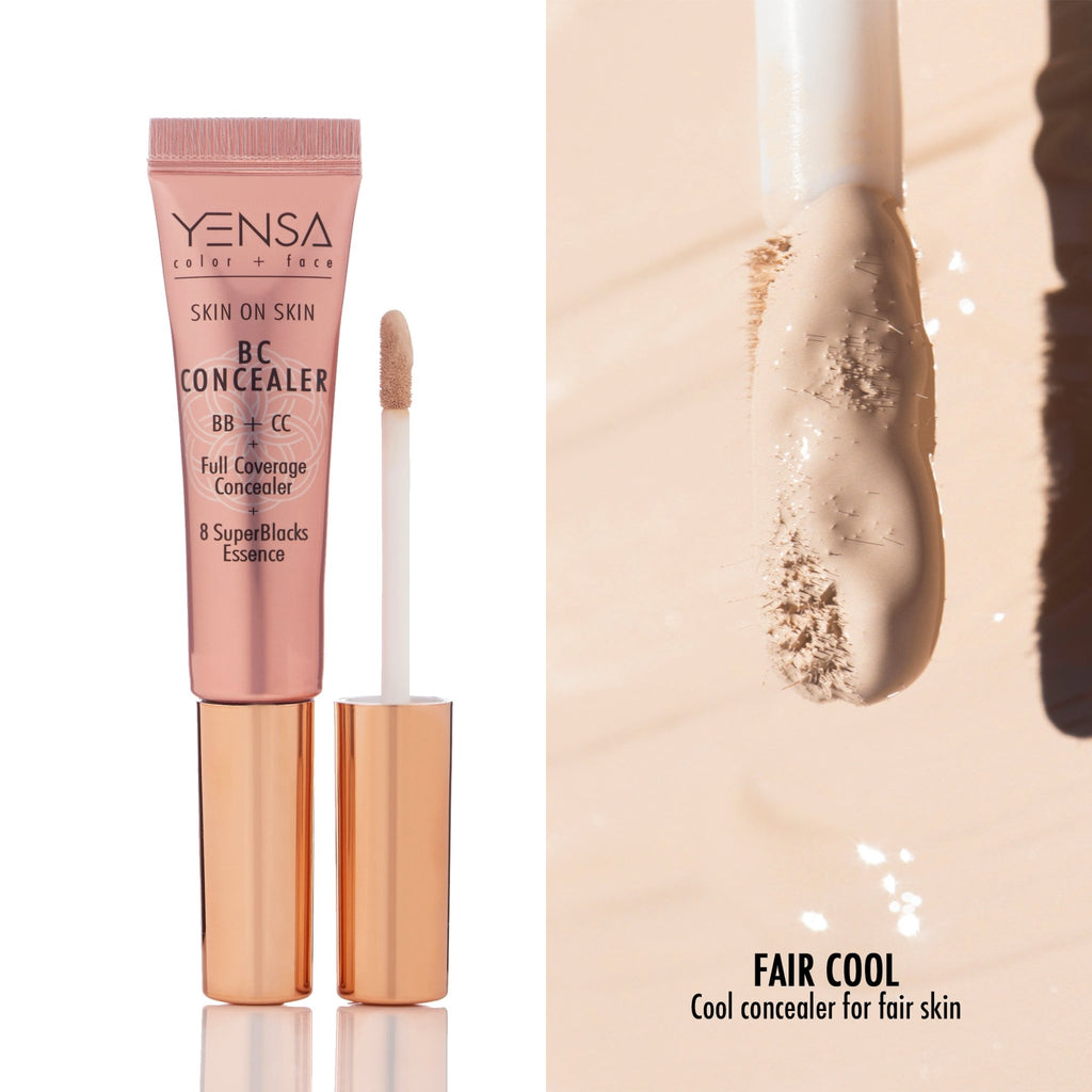 Skin On Skin BB + CC Full Coverage Hyaluronic Serum Concealer - HERS