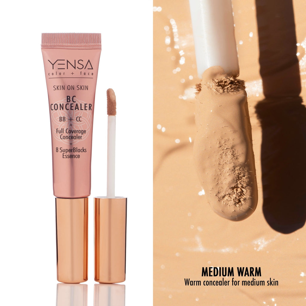 Skin On Skin BB + CC Full Coverage Hyaluronic Serum Concealer - HERS