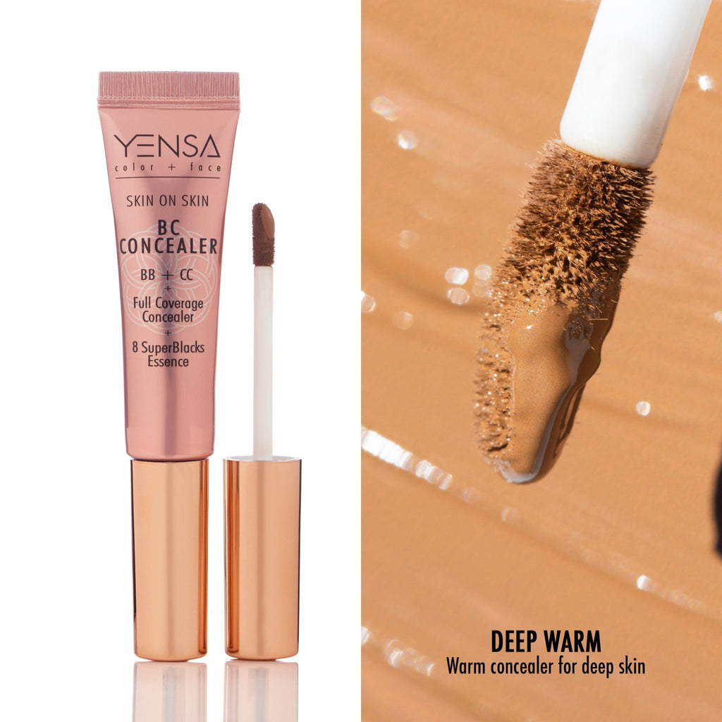 Skin On Skin BB + CC Full Coverage Hyaluronic Serum Concealer - HERS